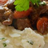 Beer Braised Irish Stew and Colcannon