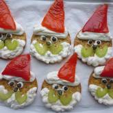 Santa Finger Food for Christmas