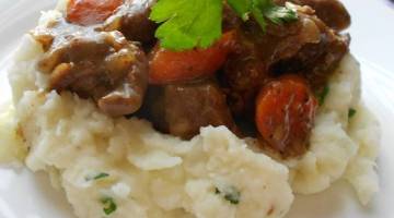 Beer Braised Irish Stew and Colcannon