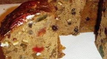 Holiday Bourbon Fruitcake