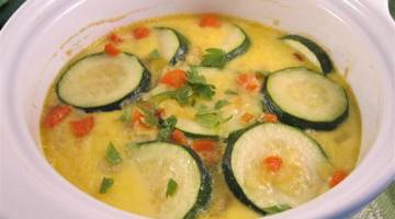 Gratin de Courgettes au Parmesan (Zucchini and Parmesan Gratin)