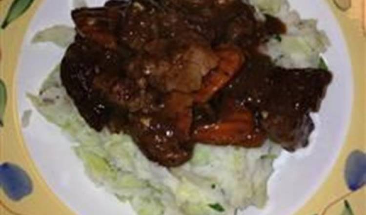 Beer Braised Irish Stew and Colcannon