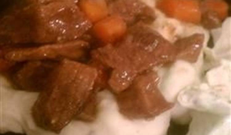 Beer Braised Irish Stew and Colcannon