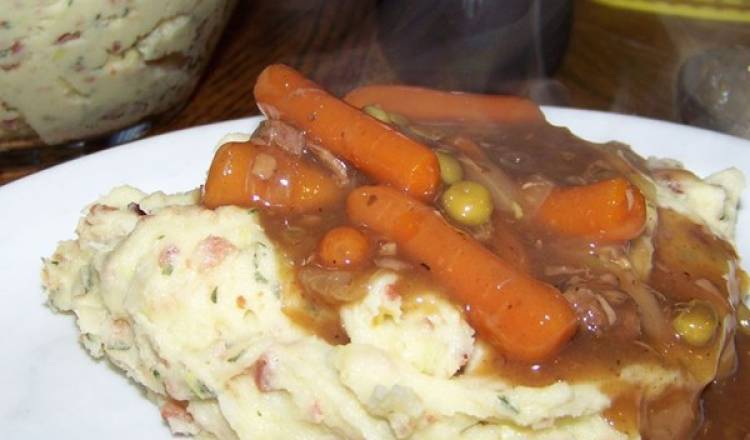 Beer Braised Irish Stew and Colcannon