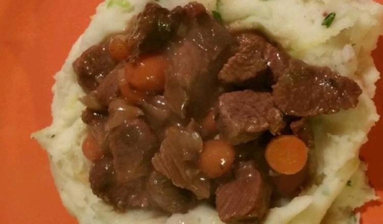 Beer Braised Irish Stew and Colcannon