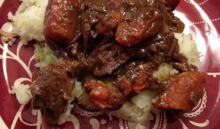 Beer Braised Irish Stew and Colcannon