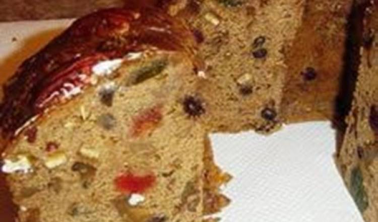 Holiday Bourbon Fruitcake