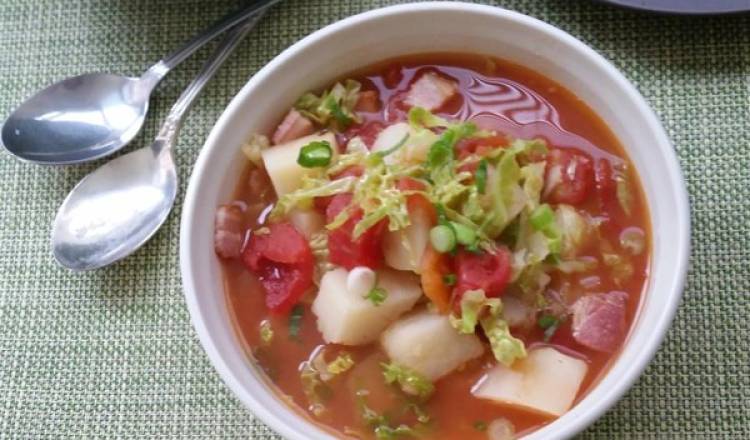 Irish Bacon And Cabbage Soup