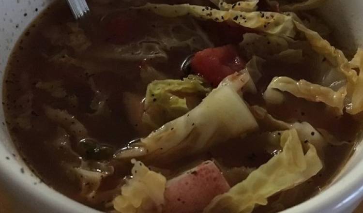 Irish Bacon And Cabbage Soup