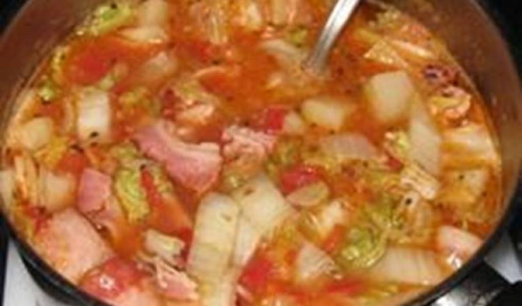 Irish Bacon And Cabbage Soup