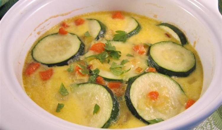 Gratin de Courgettes au Parmesan (Zucchini and Parmesan Gratin)