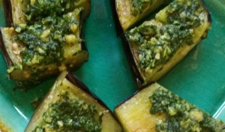 Eggplants With Pesto