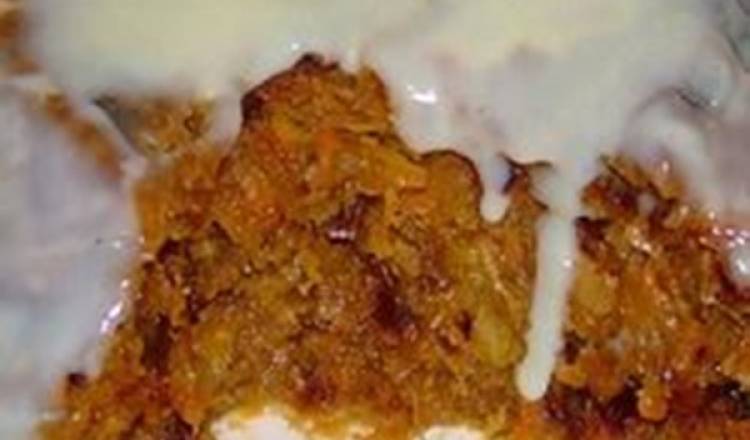 Old Fashioned Carrot Pudding