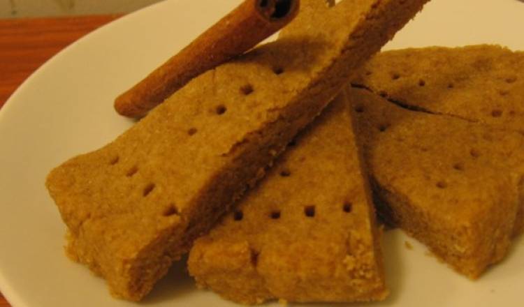 Brown Sugar Spiced Shortbread