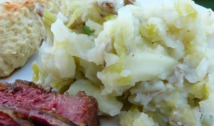 Easy Irish Colcannon