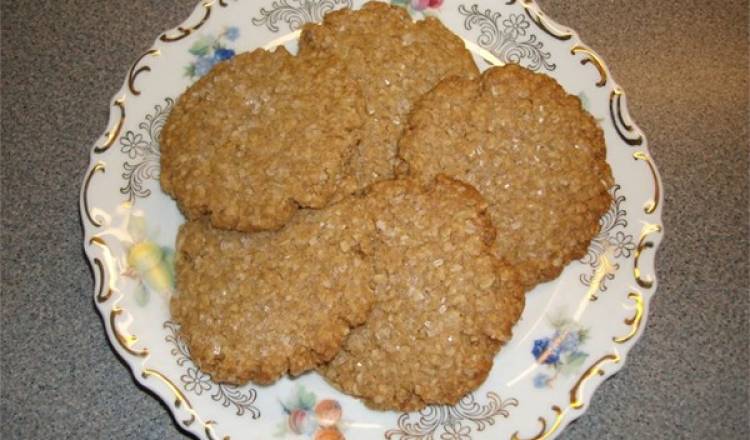 Margie's Shortbread Oatmeal Cookies