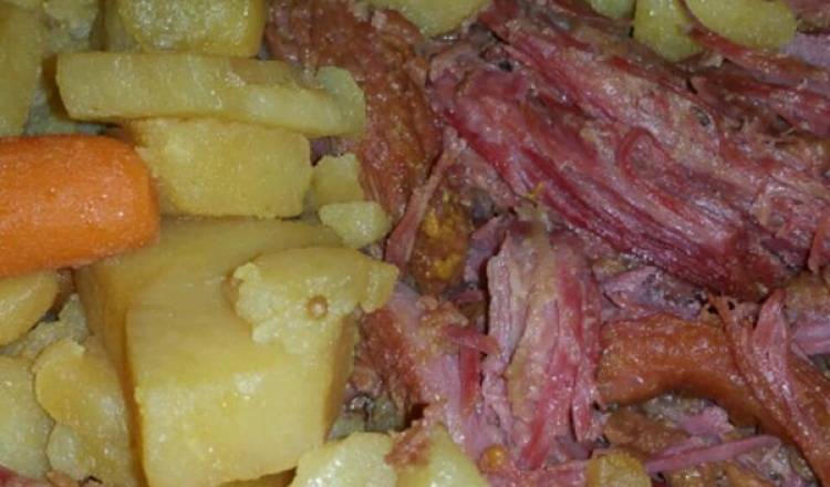 Apple and Brown Sugar Corned Beef