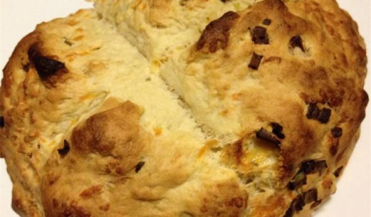 Jim's Cheddar Onion Soda Bread