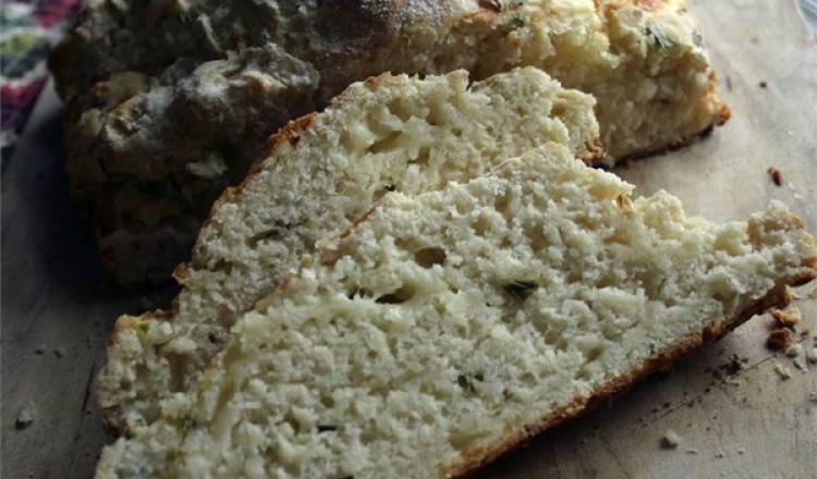 Jim's Cheddar Onion Soda Bread