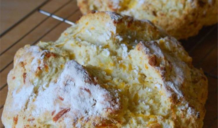 Jim's Cheddar Onion Soda Bread