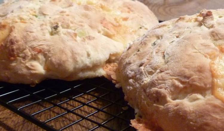 Jim's Cheddar Onion Soda Bread