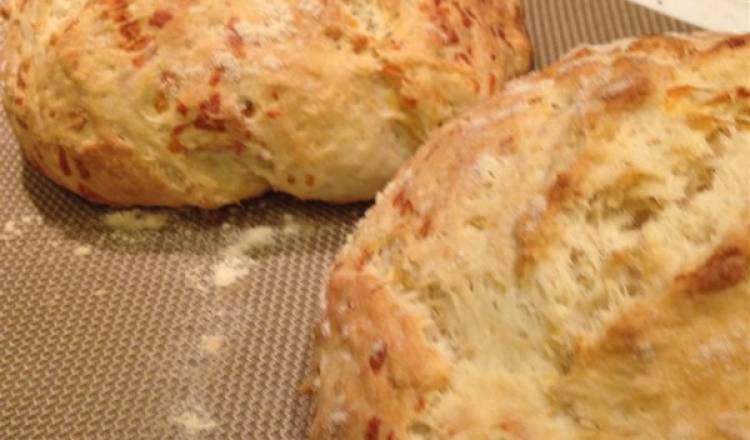 Jim's Cheddar Onion Soda Bread