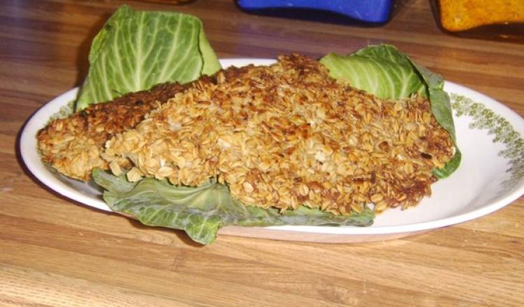 Oat Crusted Fish