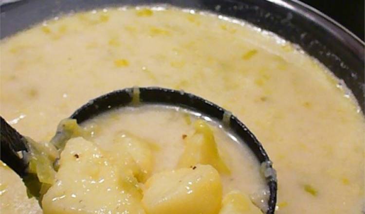 Real Potato Leek Soup