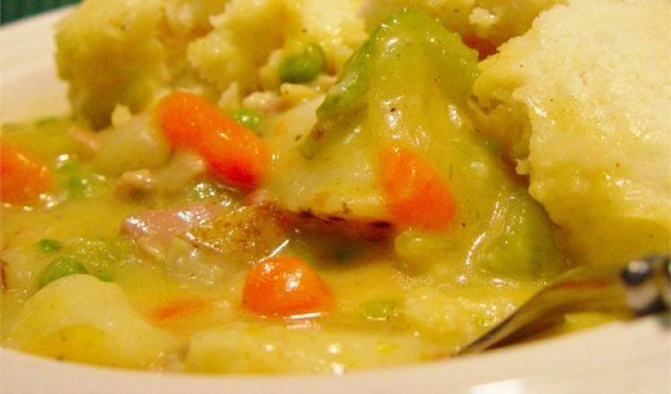 Irish Chicken and Dumplings