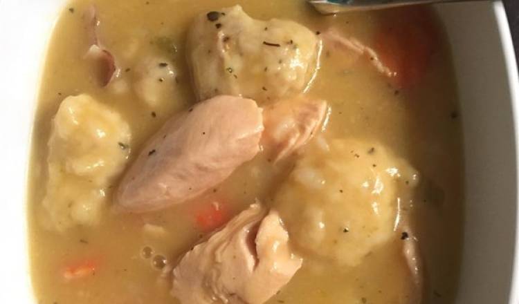 Irish Chicken and Dumplings