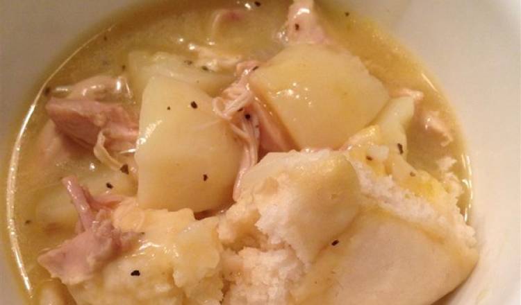 Irish Chicken and Dumplings