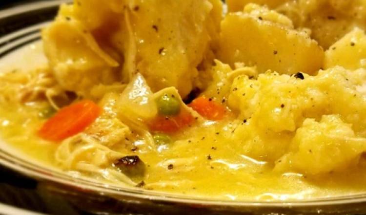 Irish Chicken and Dumplings