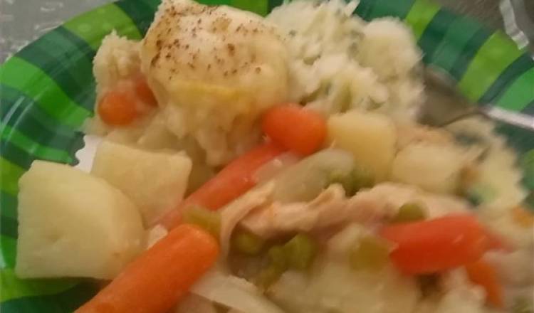 Irish Chicken and Dumplings