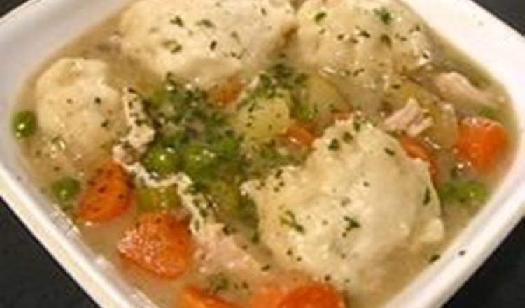 Irish Chicken and Dumplings