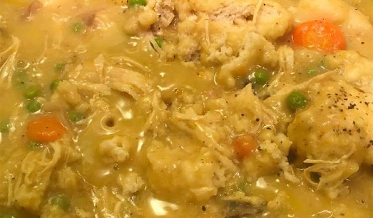 Irish Chicken and Dumplings