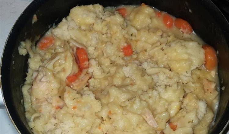 Irish Chicken and Dumplings