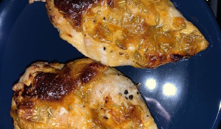 Air Fryer Apricot-Glazed Chicken Breasts