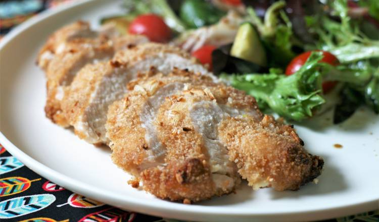 French Onion-Breaded Baked Chicken