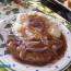 True Bangers and Mash with Onion Gravy