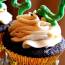 Chocolate Beer Cupcakes With Whiskey Filling And Irish Cream Icing