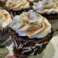 Chocolate Beer Cupcakes With Whiskey Filling And Irish Cream Icing